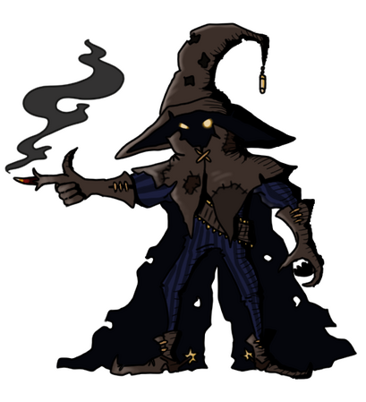 Digimon-styled "Gun Wizard"