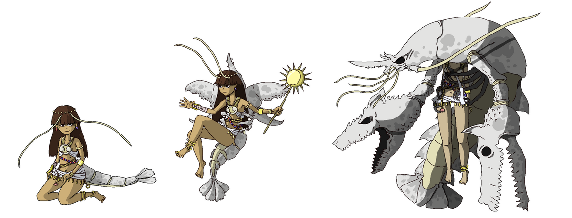 Moon-Lobster Priestess